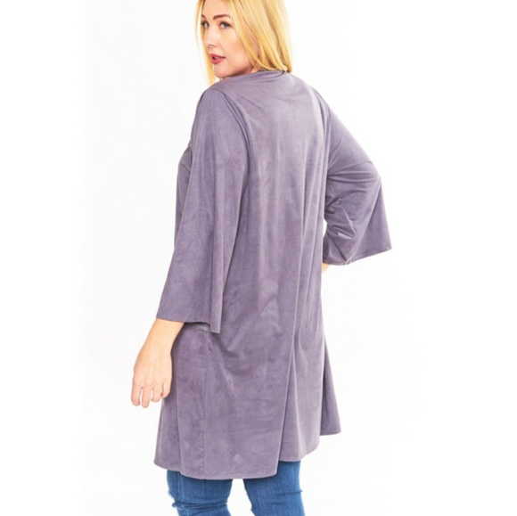 Only 1 left ✴ PLUS SIZE  Gray w/pockets✴ - Picture 3 of 4